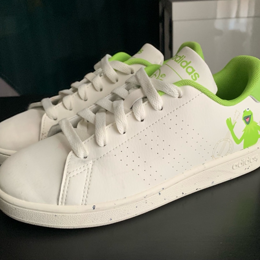 ADIDAS X DISNEY ADVANTAGE MUPPETS Kermit Kids 2c